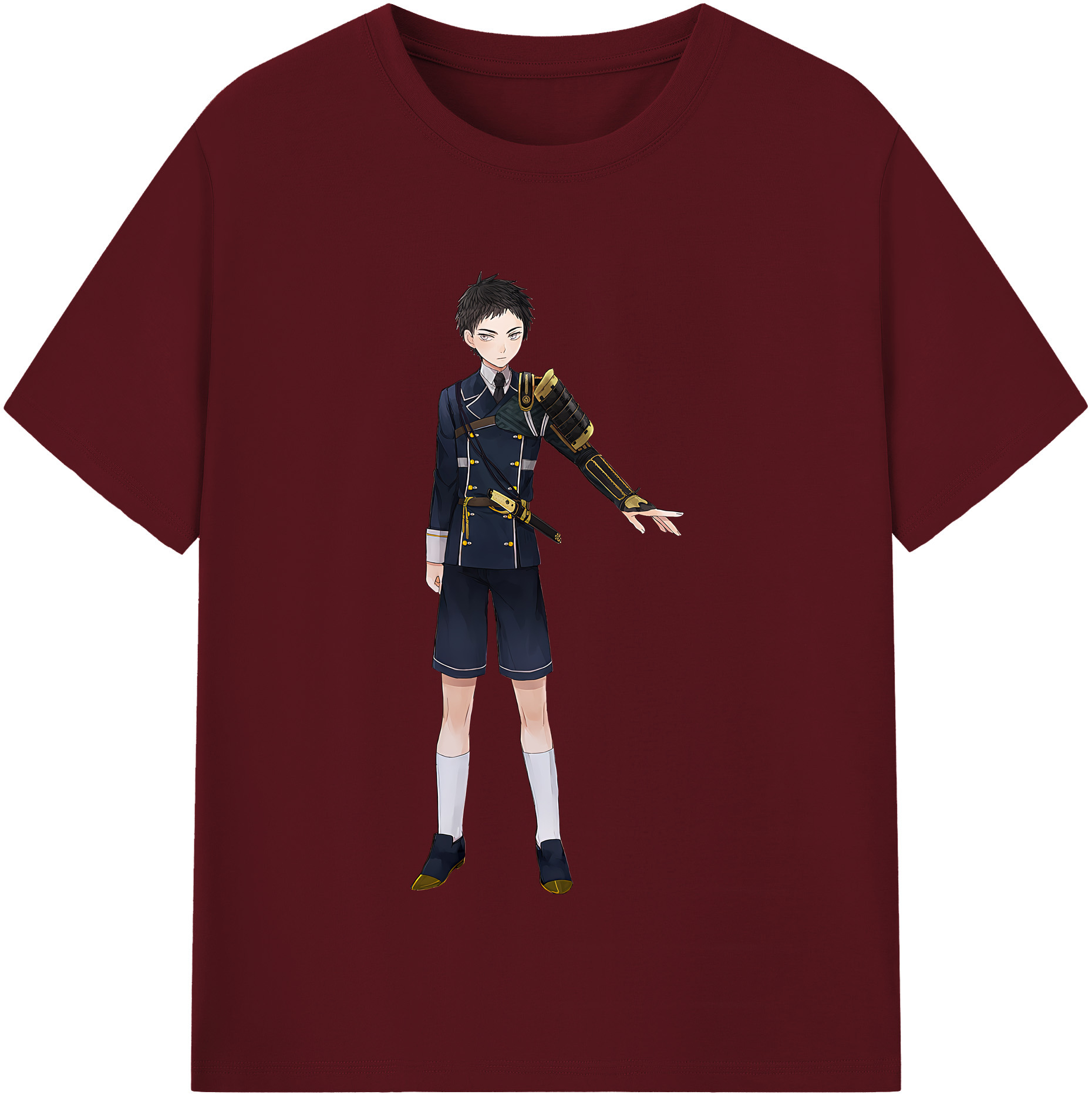（画像用） 刀剣乱舞 Touken Ranbu 綿100％半袖Tシャツ（フロントプリント）